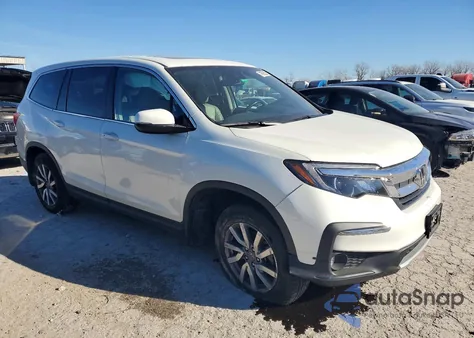 2019 Honda Pilot Exl z USA, uszkodzony, nr VIN 5FNYF6H43KB023725
